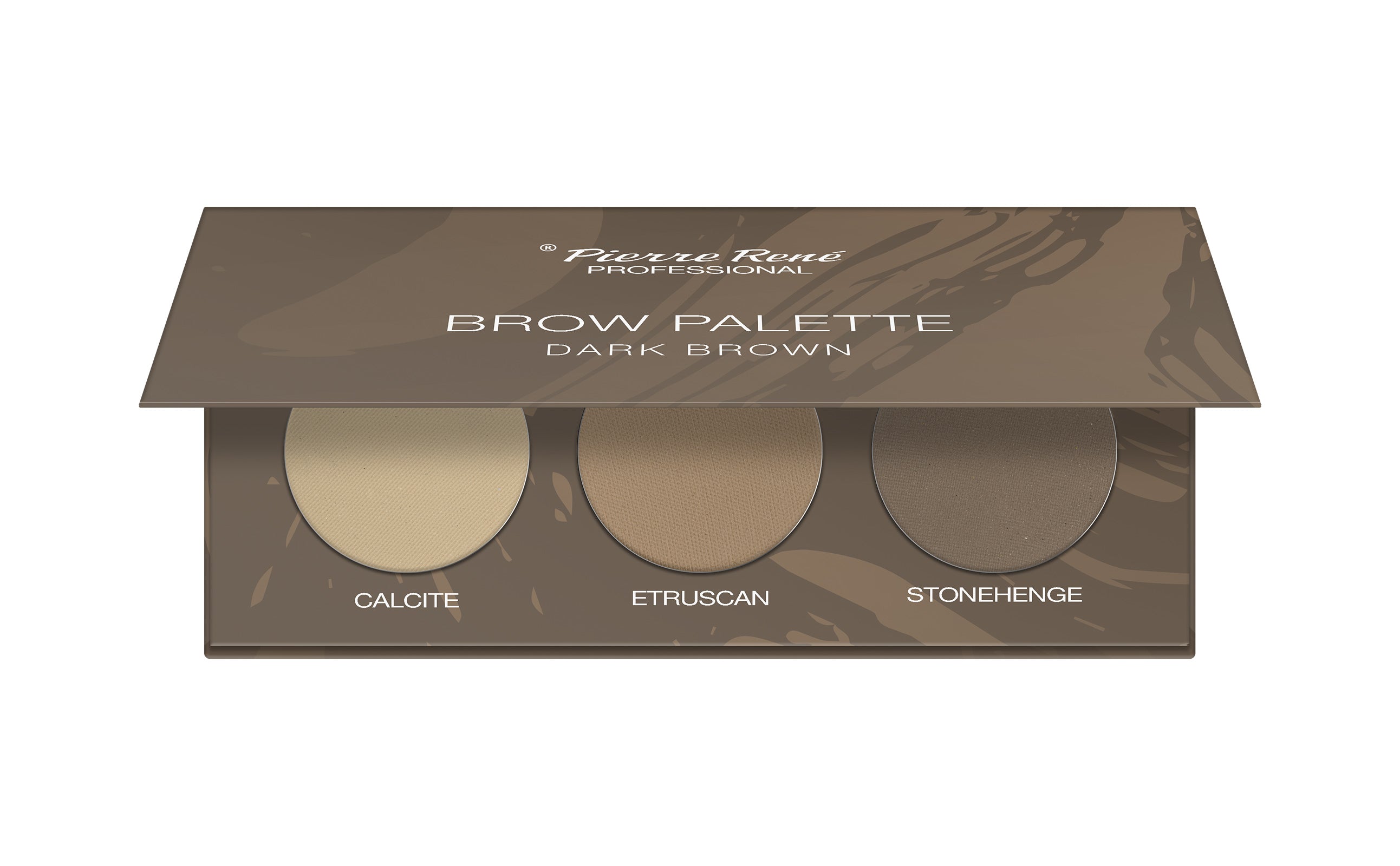 PALETKA CIENI DO BRWI - BROW PALETTE NO. 02 DARK BROWN