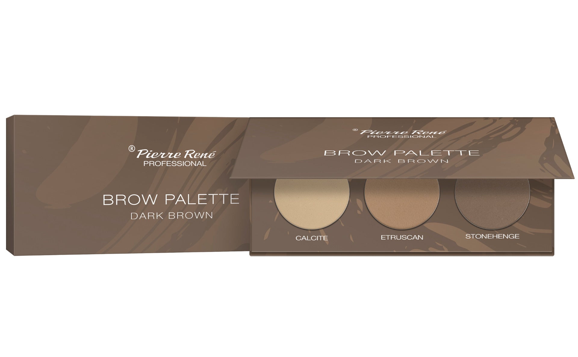 PALETKA CIENI DO BRWI - BROW PALETTE NO. 02 DARK BROWN