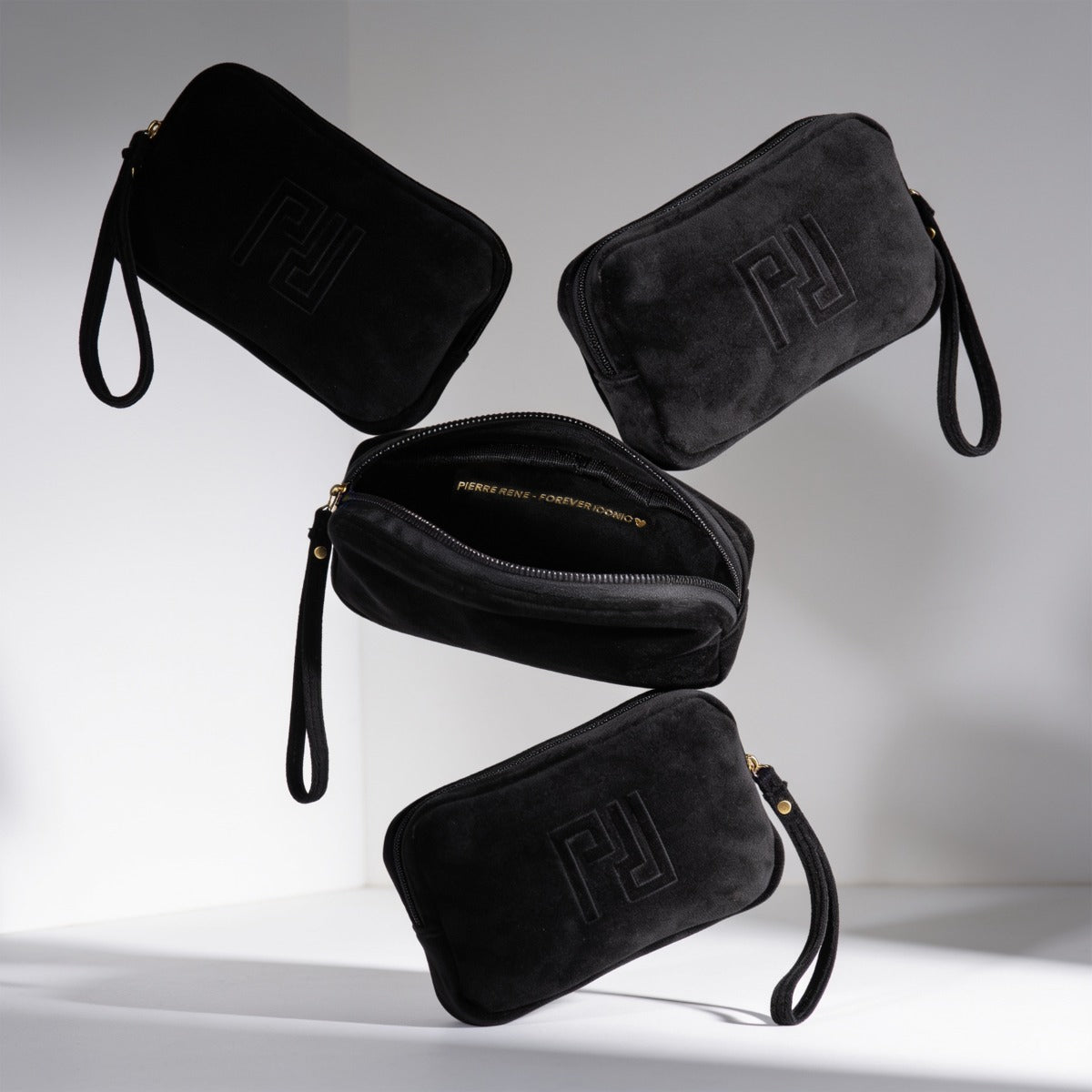 BLACK COSMETIC BAG