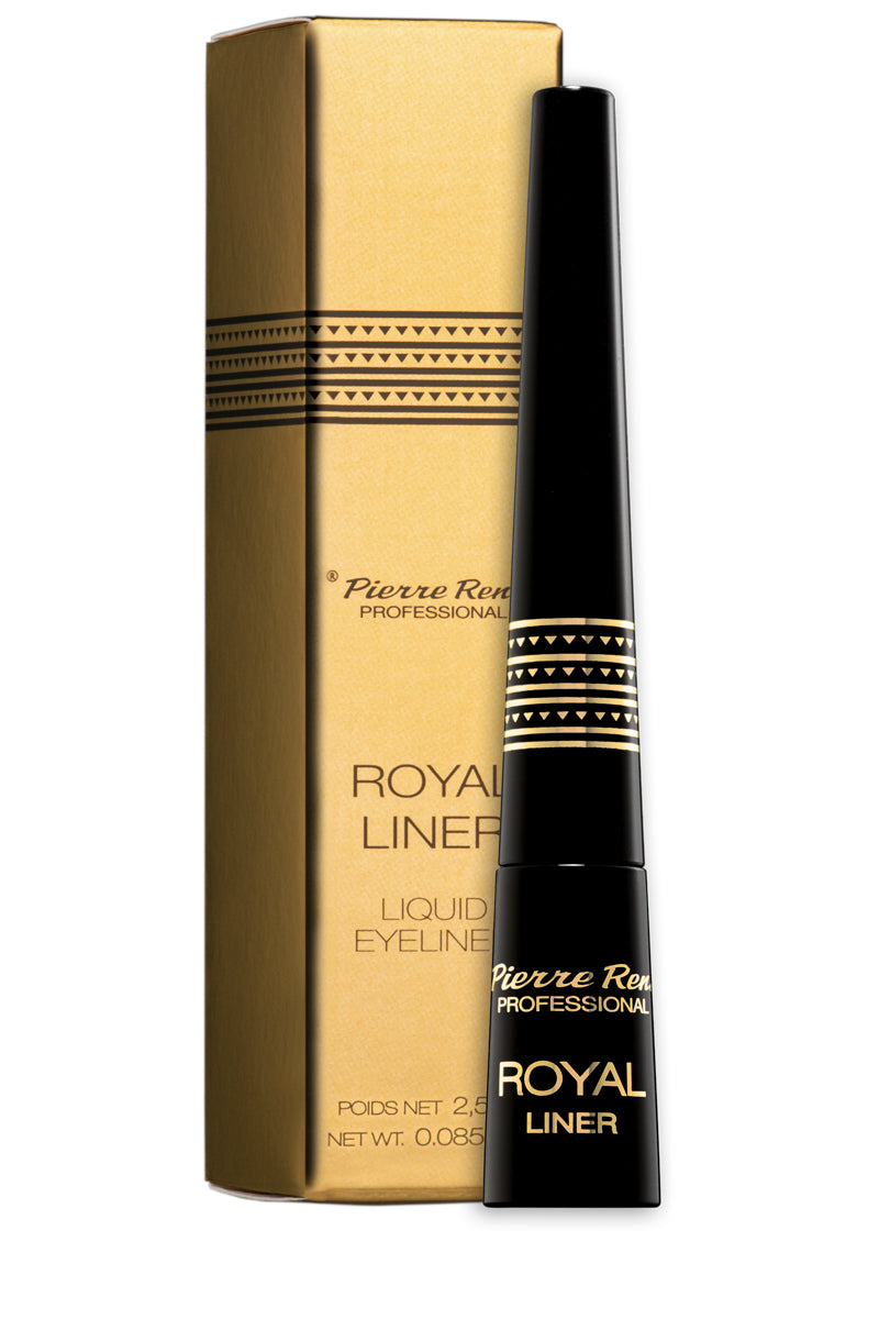WATERPROOF LIQUID EYELINER BLACK ROYAL LINER
