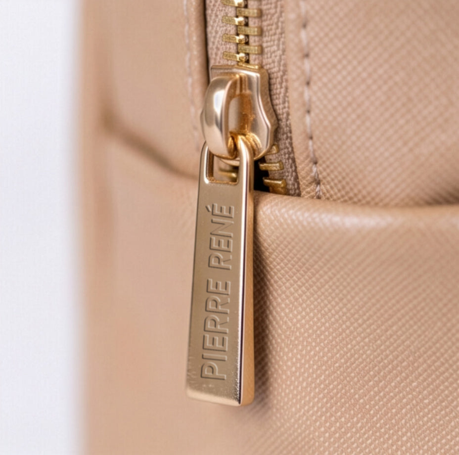 GOLD COSMETIC BAG